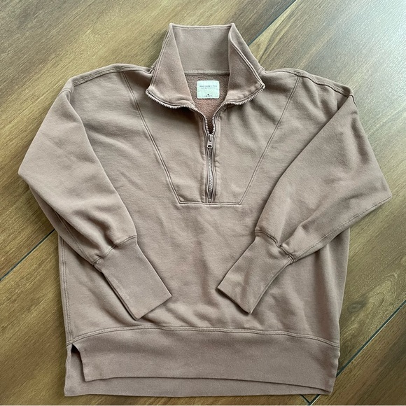Abercrombie & Fitch, Medium, soft collection half zip sweatshirt - Picture 1 of 10